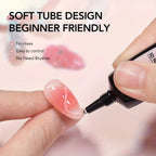 3D Gel - Nail Art Modeling Gel, Suitable for Nail Design Autumn And Winter DIY Nail Art for Painting, Molding, Sculpting