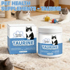 200g Taurine Powder for Cats – Essential Amino Acid Supplement for Heart Health & Function, Supports Cardiac Muscle Health Care