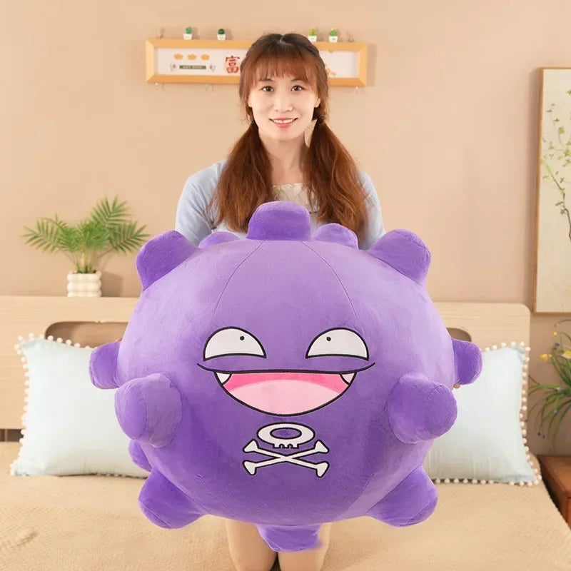 30/75cm Koffing Pokemon Plush Toys Large Anime Doll Cute Pillow Cartoon Huge Pokémon Plushie Stuffed Gift for Kids Christmas