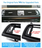 Car Central Air Conditioning AC Vent Grille Panel For BMW 5 Series F10 F11 520i 523i 525i 528i 535i  64229166885,64229209136