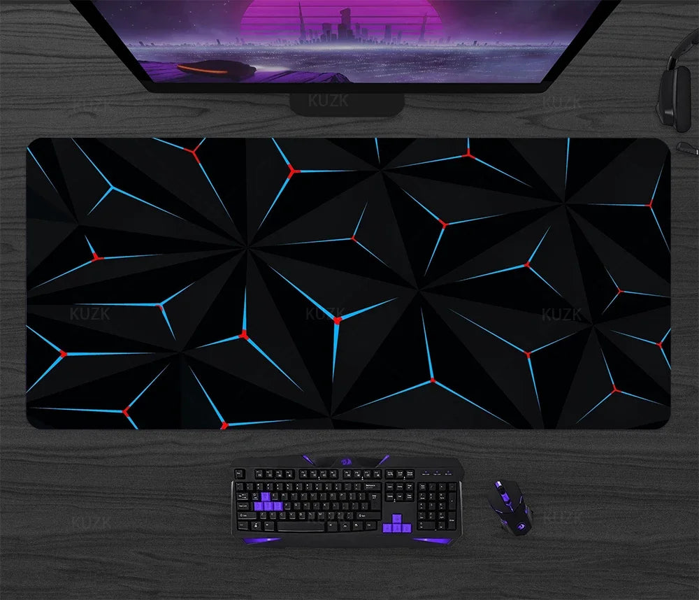 Alfombrilla de ratón Gaming, alfombrilla de escritorio para juegos, alfombrilla de teclado grande, alfombrilla Xll para ordenador, superficie de mesa para accesorios Xl Ped Mauspad
