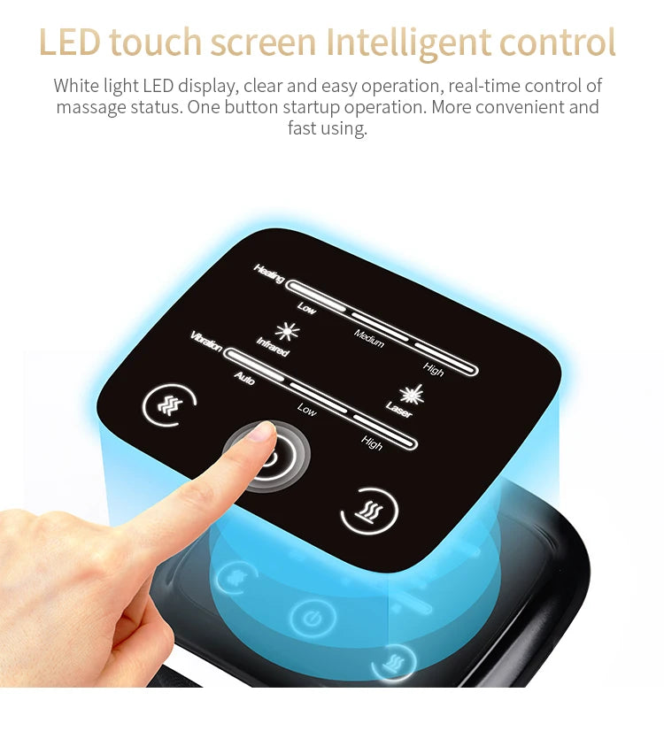 Protable Knee Massager Knee Joint Muscles Relaxtion Equipment Elbow Shoulder Massage Machine Easy to Use for Family and Friends