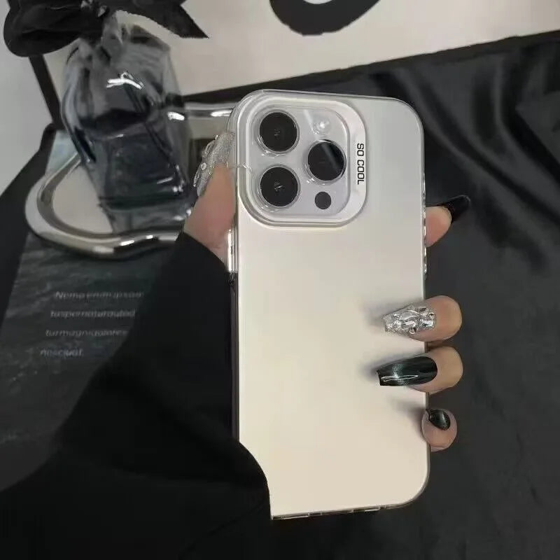 Luxury Stus Phone Case For iPhone 17 17e 16e 16 15 14 13 12 11 mini Pro Max X XR XSMAX 8 7 Air Plus Anti Fall Matte Back Cover