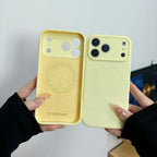 Original Liquid Silicone Magnetic Case for IPhone 17 Air 16 15 14 Plus 13 12 Pro Max for Magsafe Camera Protection Matte Cover