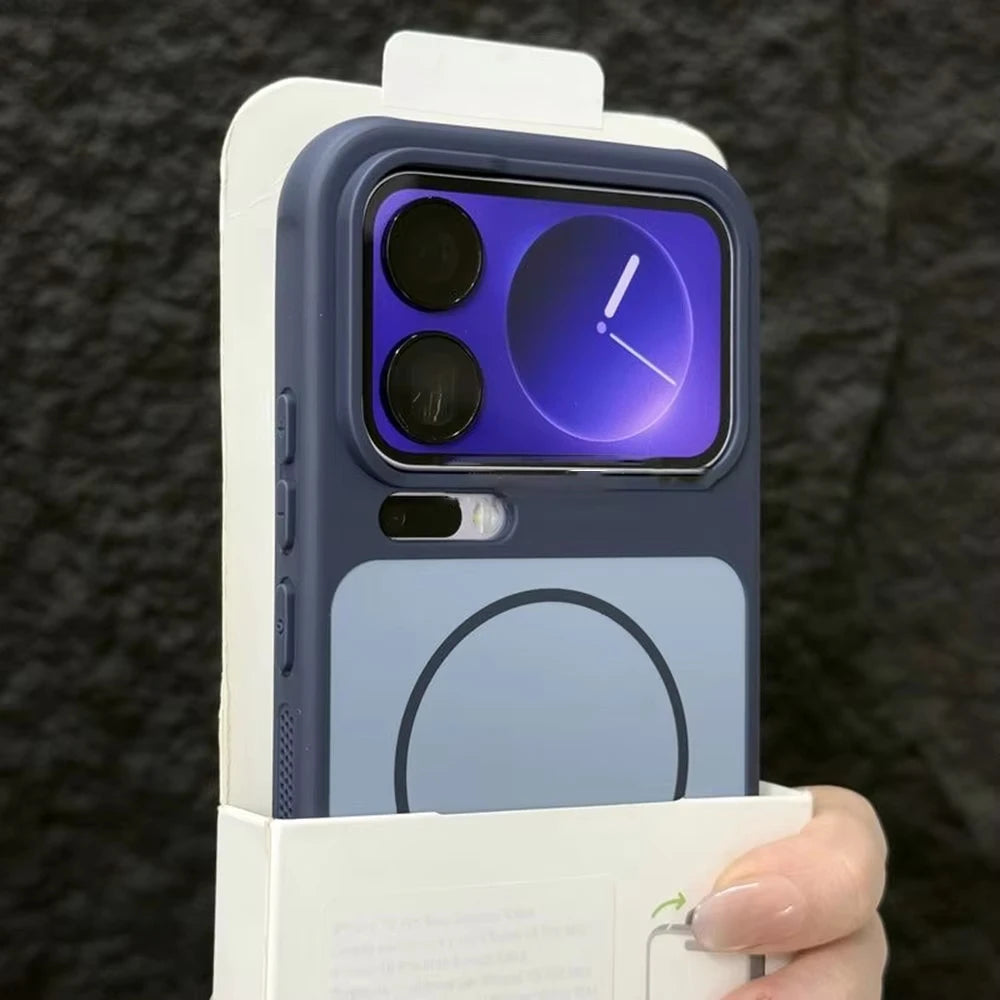 Frosted Matte Magnetic MagSafe Case for Xiaomi 17 Pro Max 15 14 Pro Shockproof