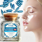 Hyaluronic Acid Deep Moisturizing Capsule Essence, Deep Moisturizing and Brightening Skin Essence 18/30/48/60/90/180 Capsules