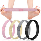 1-2Pcs Tensile Tape Hallux Valgus Of Foot Corrective Training Exerciser Belt Toe Separator Thumb Elastic Band Foot Care Tools