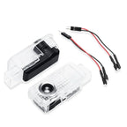 2PCS Car Door LED Light Logo Laser Projector Welcome Light For Audi sline TT Q2 Q3 Q5 Q7 Q8 A3 A4 A5 A6 A7 R8 B5 B6 B7 B8 C5 C6