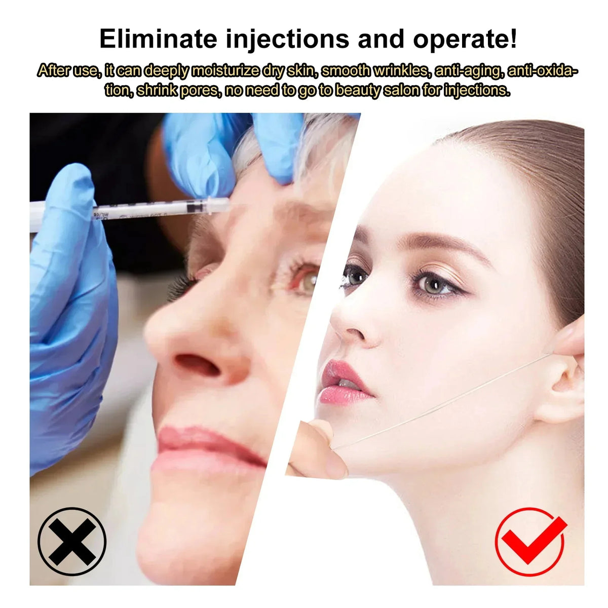 Instant Collagen Protein Threads Lifting Firming Absorbable Face Filler Anti-aging Deep Repair Fade Fine Lines Korean Skincare