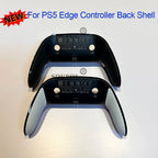 Black White For PS5 Edge Gamepad Back Cover Replacement Anti Slip Controller For Shell For Case Protective Grip Enhance
