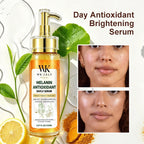 WK JALY Dark Spot Correcting Day and Night Serum, With Turmeric, Vitamin C, Moisturizing, Lightening, Even Skin Tone Essence