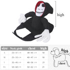 Halloween Pet Costume Pumpkin Black Cat Costumes for Dogs Pets Party Cosplay Clothing Halloween Costume for Small To Large Dogs