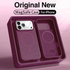 Magnetic Original Liquid Silicone Case For iPhone 13 14 15 16 17 18 Pro Max For Magsafe Cases For iPhone 18 Pro Max Phone Cover