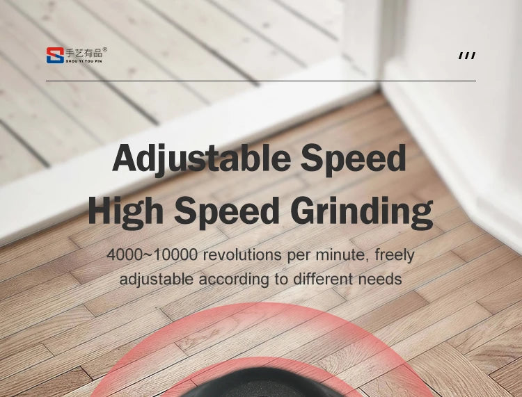 Automotive Brushless Mini Orbital Sander Orbital Grinder Concrete  Grinder for Cars Wall  Machine  Eccentric Grinding Mach