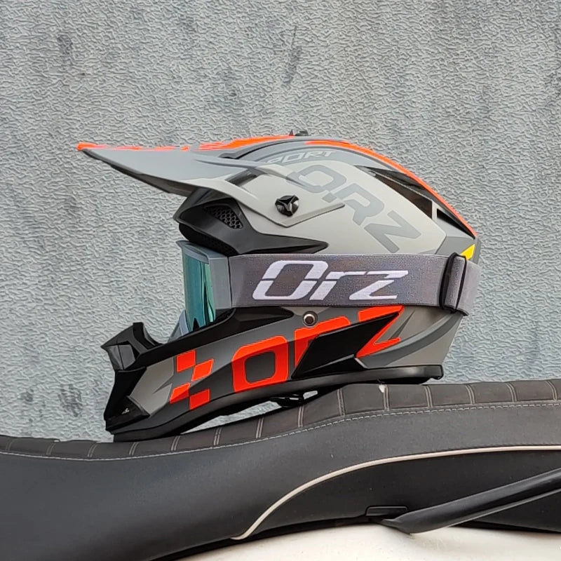 Super-Cool Motorcycle Off-road Helmet ATV Dirt Bike Helmet MTB Downhill Full Face Helmet Free gifts&a lot of Design capacetes