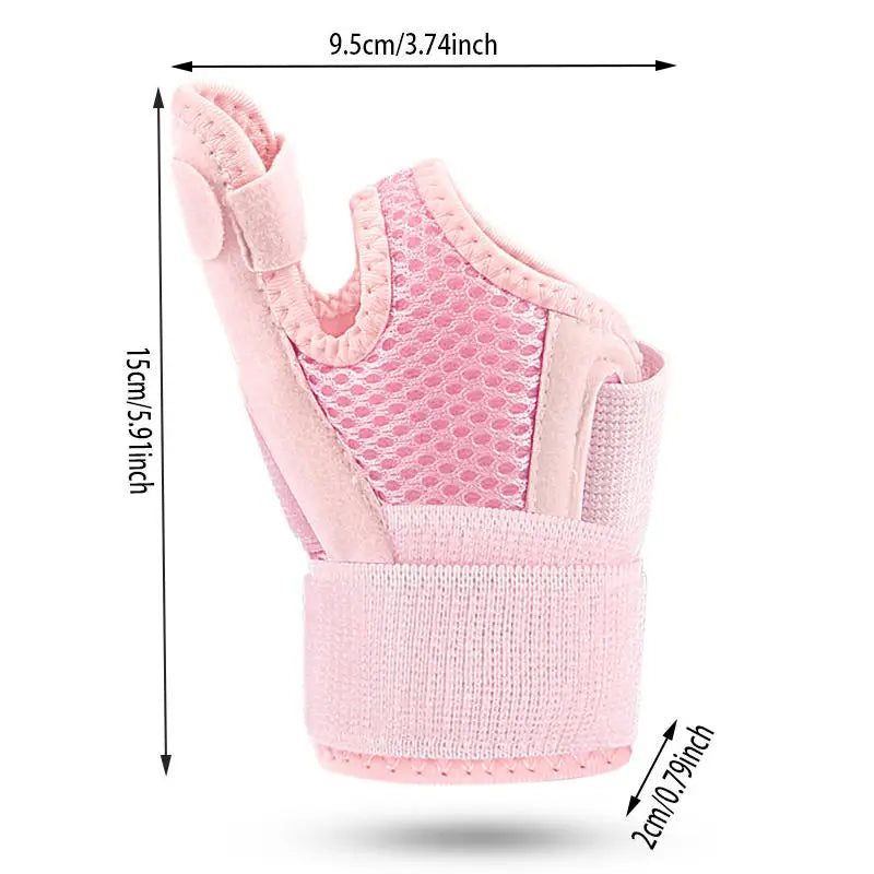 1/2pcs Flexible Splint Wrist Thumb Support for Tendonitis Arthritis Breathable Thumb Protector Guard Fits Right and Left Hand