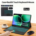 Case for Xiaomi Pad 7 /8 11.2" Bluetooth Keyboard Case for Xiaomi Pad 7/8 Pro 11.2" Wireless Bluetooth Removable Keyboard Case