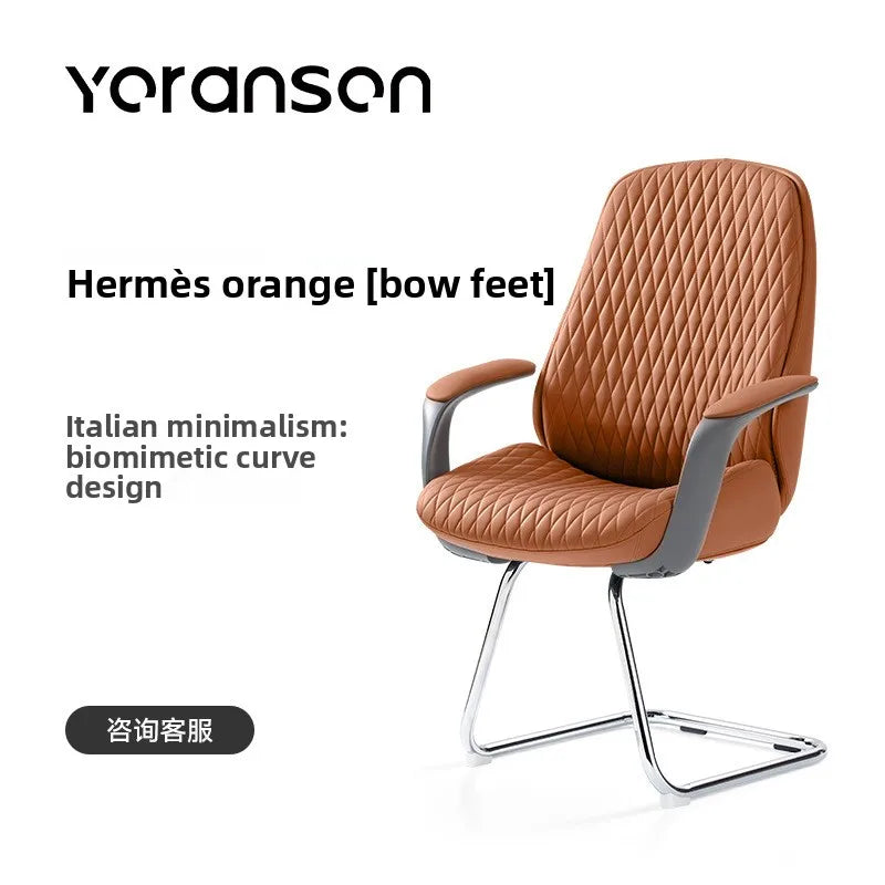 leather boss chair, executive chair, swivel chair, lunch break, carefree computer chair, sedentary and comfortable study home