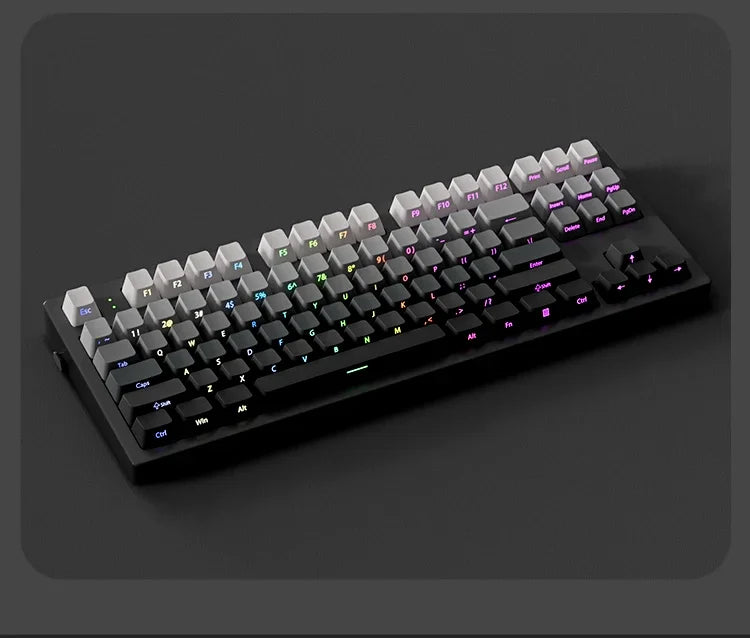 2026 Original Daylight Keycaps PTB Translucent, Side-engraved Oem 135 Keys, Customized To Fit 60/84/98/108 Mechanical Keyboards.