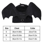 -Halloween Pet Costume - Cute Black Bat Wings Harness Costume For Cats And Dogs, Halloween Party Cosplay, Pet Supplies