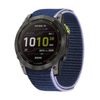 22mm 26mm QuickFit Nylon Loop Strap For Garmin Tactix 7 AMOLED Delta Bravo Band For Garmin Fenix 7X 6 PRO 5 3 Braided Watchbands