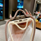 Phone Case For iPhone 18 17 16 15 14 13 12 11 Pro Xs Max 7 8 Plus 16e 17e Crossbody Adjustable Lanyard Strap Rope Soft Cover