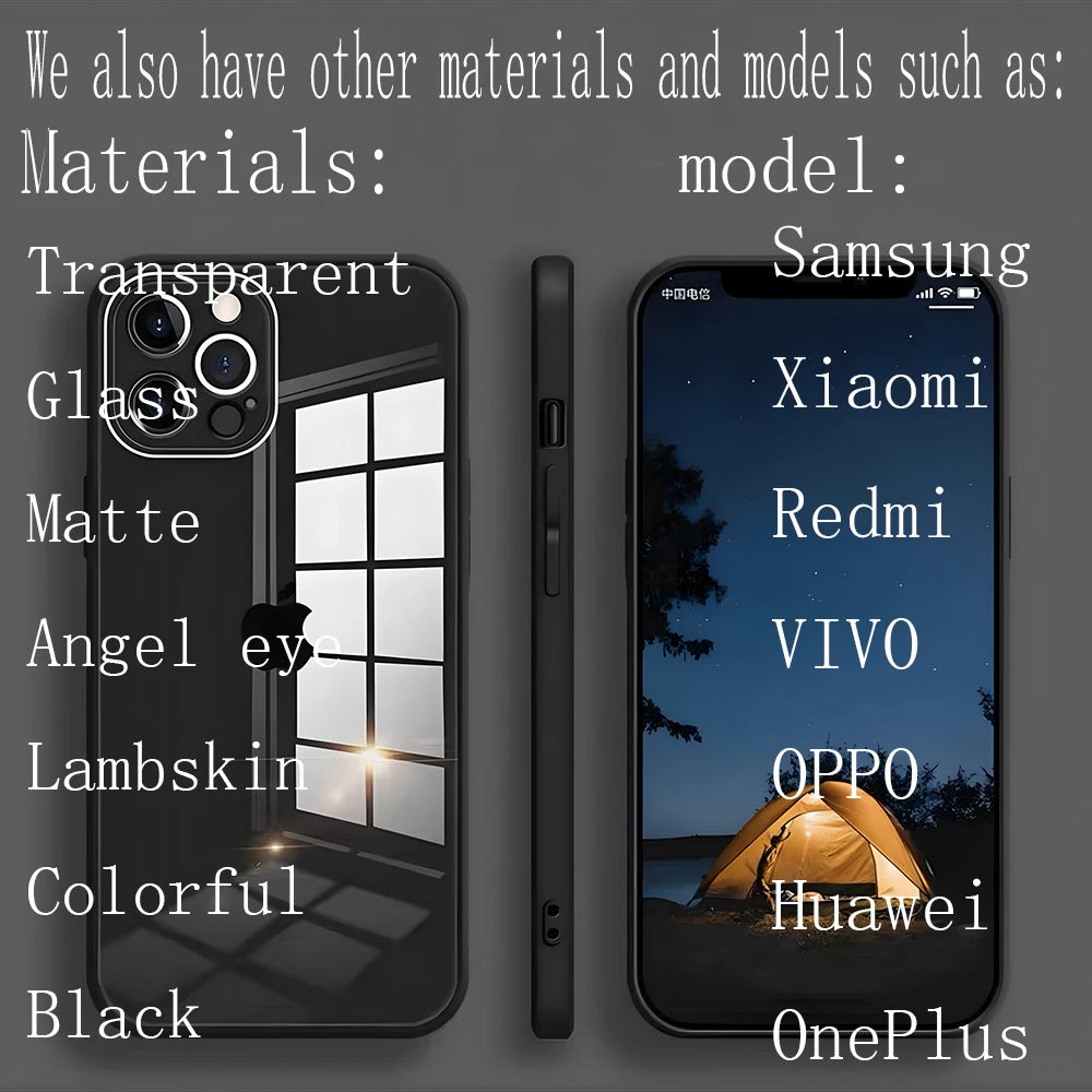 Scarface 1983 Phone Case For IPhone 17 16 14 Pro 15 13 12 Max 11 XR XS 6 Air 7 8 6s X Luxury Glass Cove