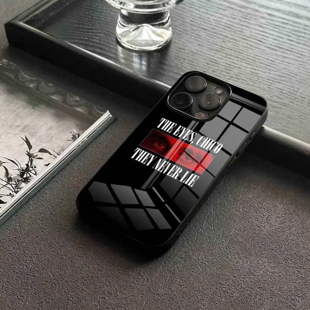 Scarface 1983 Phone Case For IPhone 17 16 14 Pro 15 13 12 Max 11 XR XS 6 Air 7 8 6s X Luxury Glass Cove