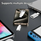 IOS To USB C Fast Charging Adaptador Lightnning To Type C Adapter USB C Data Transfer Converter for IPhone 17 15 Samsung Google