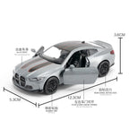 1:36 M4 CSL Sports Car Metal Toy Alloy Car Diecasts & Toy Vehicles Car Model Model Car