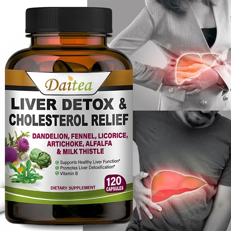 Liver Cleanse Detox & Repair - with Artichoke, Dandelion, Liver & Kidney Health, Liver Cleanse, Detox & Repair