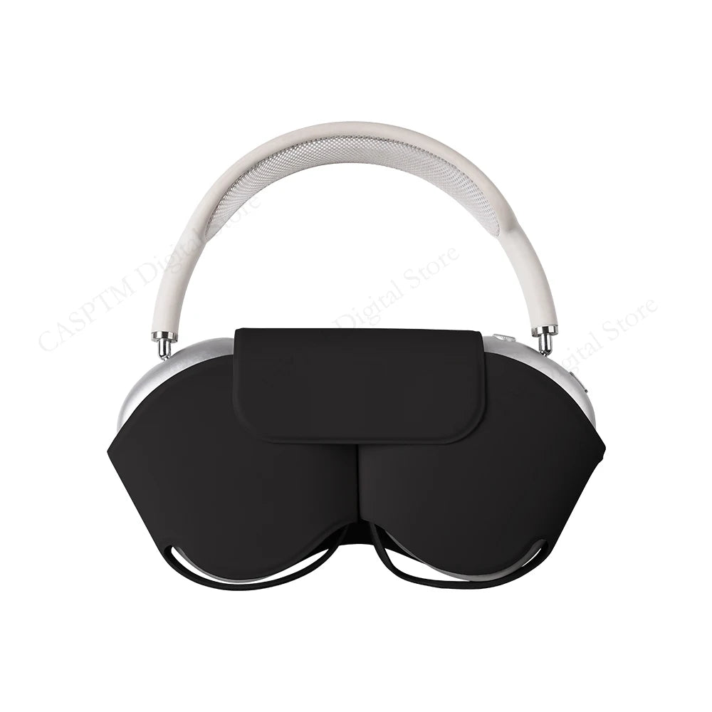 Luxury PU Headphones Cover For AirPods Max Case Anti-scratch Waterproof Protective Headset Cases For Apple AirPods Max Shell