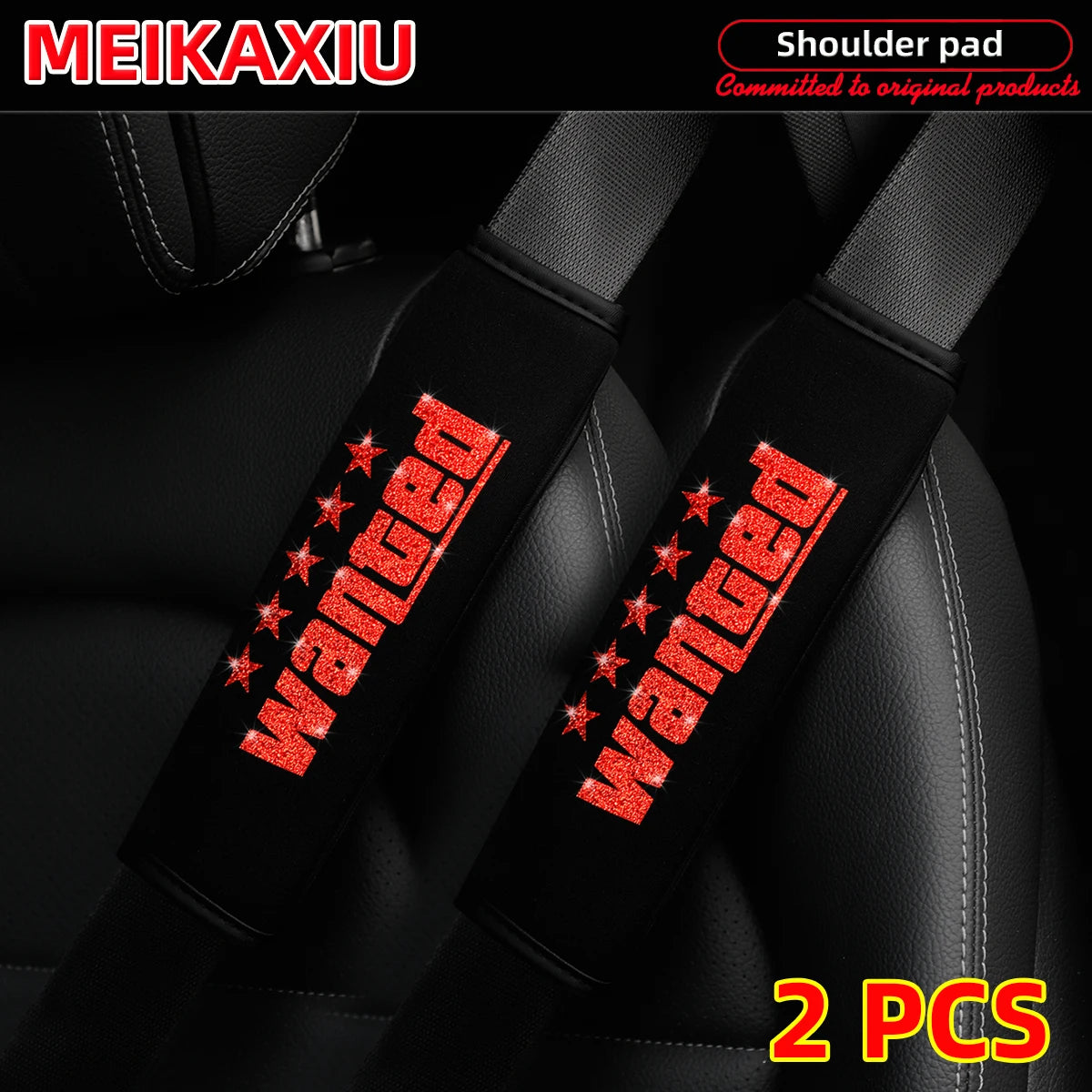 WANTED: Breathable Fabric Car Shoulder Cover with Safety Belt Decoration. New Type of Car Accessories for Women.