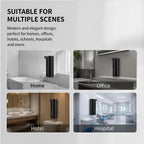 Automatic Soap Dispenser Stainless Touchless Rechargeable Hand Sanitizer Shampoo Detergent Dispenser for Kitchen Bathroom Toilet