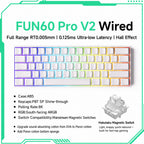 Akko MonsGeek FUN68 FUN60 PRO&MAX  HE Magnetic Keyboard 60% 65% Gaming Keyboards Rapid Trigger 8K Custom Keyboard Gamer Esports