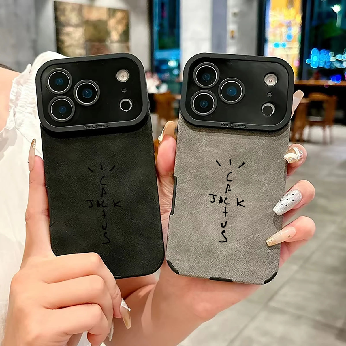 Microfiber Leather phone case for iphone 17 16 15 14 plus 13 12 11 pro max 16E AIR cover Luxury funda hip-hop streetwear cases