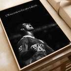 Athlete Inspirational Quotation Poster Home Gym Football Basketball Prints Wall Stickers Paintings for Home Living Room Decor