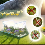 Foldable Garden Cover Mesh | Plant Protection Tent Insect Proof Mesh Arched Greenhouse Plant Cover, Easy To Install Insect Proof Bird Proof Breathable Non Stuffy Seedlings Suitable For Seedling Cultivation Garden Vegetable Be