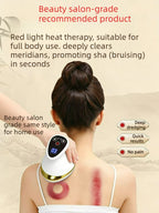 Electric Massage Brush, Universal Body Dredging Device, Scraper, Household Abdominal And Back Massager Scraping Device