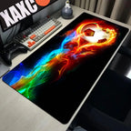 Soccer Football Large Gaming Mouse Pad HYBXAXC Mousepad Gamer Laptop Mouse Mat Office Mausepad XXL Carpet Keyboard Mat Desk Pad