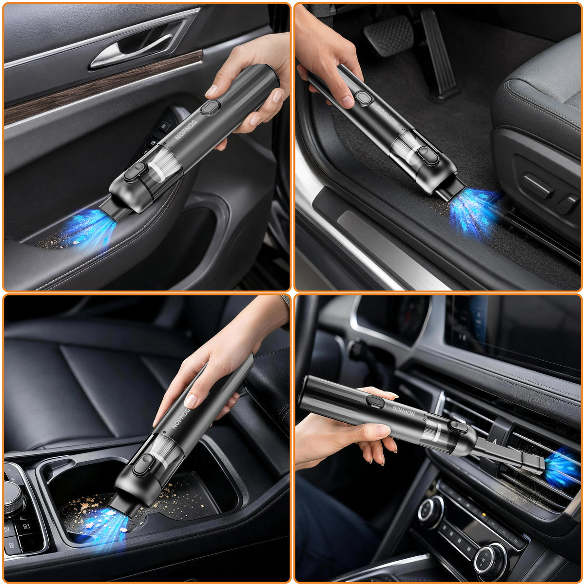 Car Vacuum Cleaner Air Duster Cleaning Tools Electric Dust Collector Universal Auto Accessories for Computer Keyboard Camera Home RV Truck Trailer Sofa Living Room