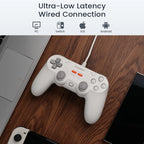 GameSir Tegenaria Lite Wired Gamepad, Dual Rumble Motors, Hall Effect Sticks, 1000Hz Polling, for Nintendo Switch 2, PC