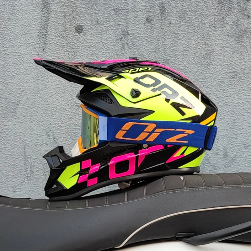 Super-Cool Motorcycle Off-road Helmet ATV Dirt Bike Helmet MTB Downhill Full Face Helmet Free gifts&a lot of Design capacetes