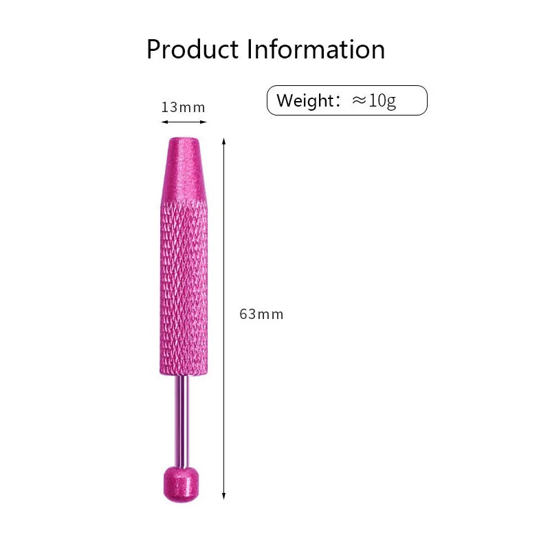 EVISPOL 1Pc Four Claws Bead Pick-up Tool, Diamond Gem Prong Holder Tweezer, Body Piercing Jewelry Grabber Catcher Sprinkle Pen