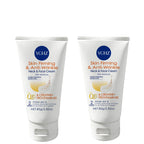 [Hydrating Firming Cream] Reduces Fine Lines and Wrinkles, Neck and Face Firming Cream - Contains Coenzyme Q10, Creatine, and Vitamin B5, Suitable for All Skin Types, Moisturizing and Firming, 80g