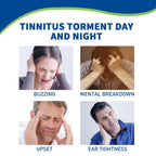 Tinnitus Relief Ear Clip Treat Ringing Relieve Pain Dizziness Otitis Improve Hearing Calming Ear Set Pressure Portable Ear Tools