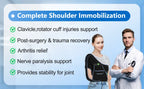 VELPEAU Arm Sling Support for Elbow Injury Forearm Fracture Dislocation, Soft Foam Shoulder Immobilizer Fits Left Right Arm