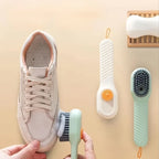 1/2/4PCS Shoe Washing Machine Bag with Liquid Shoe Brush Set Durable Laundry Shoe Bag and Soft Bristle Clean Brush for All Shoes
