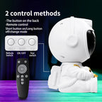 LED Star Galaxies Projector Night Light Astronaut Starry Sky Bedroom Room Decor Children's Gift - LED Atmosphere Creating Lamp