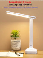 Table Lamp Eyes Protection Touch Dimmable LED Light Student Dormitory Bedroom Reading USB Rechargable Desk Lamp Special Gift